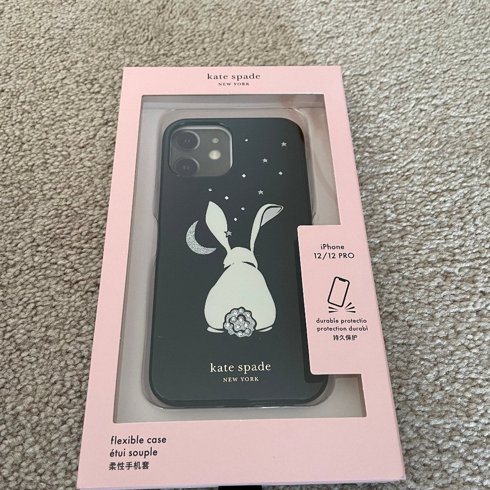 Kate Spade Bunny iPhone 12 & 12 pro case  NIB